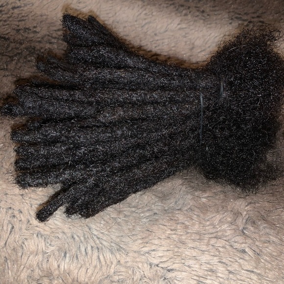 100% human hair loc extensions